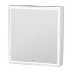 Duravit L-Cube Spiegelschrank Wandmontage 155x650x700mm, Weiß, Tür R, 2 Glasfa... DURAVIT-LC7550R18181000 4067116100150 (Abb. 1)