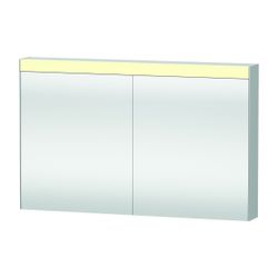 Duravit XBase Möbelwaschtisch, Waschtischunterbau, Spiegelschrank 490x1230x2000mm,... DURAVIT-XB007804545 4053424987675 (Abb. 1)
