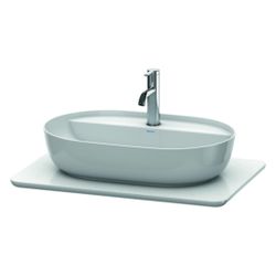 Duravit Luv Konsole 475x688x20mm, 1 Ausschnitt/Waschplatz, Luv Konsole, Weiß polie... DURAVIT-LU946501717 4053424465951 (Abb. 1)
