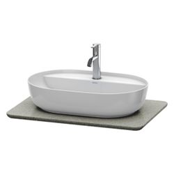 Duravit Luv Konsole 475x688x20mm, 1 Ausschnitt/Waschplatz, Luv Konsole, Grau polie... DURAVIT-LU946503333 4053424465968 (Abb. 1)