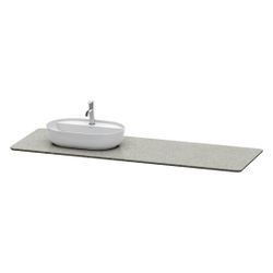 Duravit Luv Konsole 595x1783x20mm, L, 1 Ausschnitt/Waschplatz, Luv Konsole, Grau p... DURAVIT-LU9468L3333 4053424466057 (Abb. 1)