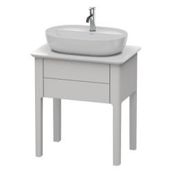 Duravit Luv Konsolenwaschtischunterbau bodenstehend 450x638x743mm ohne KSP Nordic ... DURAVIT-LU956003939 4053424465319 (Abb. 1)