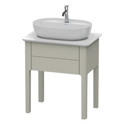 Duravit Luv Konsolenwaschtischunterbau bodenstehend 450x638x743mm, ohne KSP Taupe ... DURAVIT-LU956006060 4053424465326 (Abb. 1)