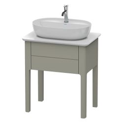 Duravit Luv Konsolenwaschtischunterbau bodenstehend 450x638x743mm, ohne KSP Steing... DURAVIT-LU956009292 4053424465333 (Abb. 1)