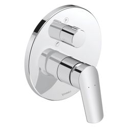 Duravit No.1 Einhebel-Wannenmischer Unterputz, Verbraucher 2, Chrom, Wannen. Hand... DURAVIT-N15210012010 4067116084085 (Abb. 1)