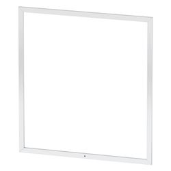 Duravit L-Cube Einbaurahmen, Aufsatz, 700x10x751mm, Zerlegt, Weiß Aluminium Ma... DURAVIT-LC9685018180000 4067116303629 (Abb. 1)