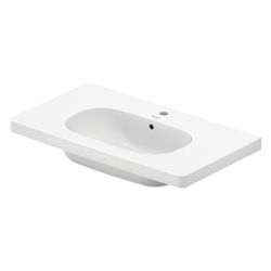 Duravit D-Code Waschtisch 485x850x180mm, Weiß Hochglanz, Rechteckig, 1 Waschplatz/... DURAVIT-03428500002 4021534458545 (Abb. 1)