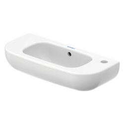 Duravit D-Code Handwaschbecken 220x500x135mm, Weiß Hochglanz, Rechteckig, 1 Waschpl... DURAVIT-0706500008 4021534346361 (Abb. 1)