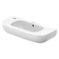 Duravit D-Code Handwaschbecken 220x500x135mm, Weiß Hochglanz, Rechteckig, 1 Waschpl... DURAVIT-0706500009 4021534346378 (Abb. 1)
