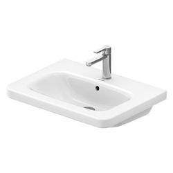Duravit DuraStyle Waschtisch 480x650x165mm, Weiß Hochglanz, Rechteckig, 1 Waschplat... DURAVIT-2320650000 4021534854316 (Abb. 1)