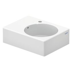 Duravit Design Classics Waschtisch 460x615x225mm wandhäng., R, Weiß Hochglanz, Rech... DURAVIT-0685600011 4021534217326 (Abb. 1)