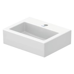 Duravit Vero Handwaschbecken 350x450x160mm, Weiß Hochglanz, Rechteckig,1 Waschplatz... DURAVIT-0704450041 4021534786662 (Abb. 1)
