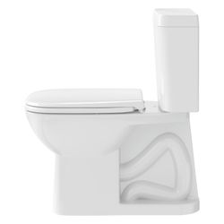 Duravit D-Code WC-Sitz Weiß HG 362x55x478mm mit Absenkauto. Sitzgarnitur ab. vorne ... DURAVIT-0062090096 4021534569319 (Abb. 1)