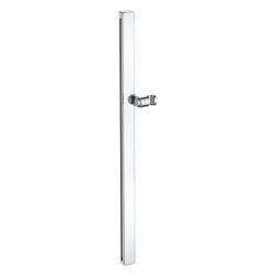 Duravit Brausestange 810mm, Handbrausehalterung höhenverstellbar, Chrom Weiß Hoch... DURAVIT-UV0600005005 4067116161540 (Abb. 1)