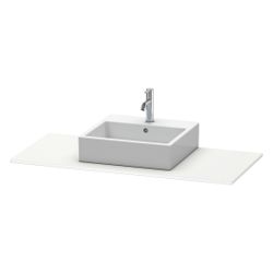 Duravit XSquare Konsole 550x800x16mm, Mattweiß, ohne Konsolenträger, 1 Ausschnitt/... DURAVIT-XS060D01818 4053424566474 (Abb. 1)