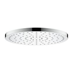 Duravit Kopfbrause, Chrom Hochglanz, Kunststoff, Rund, d. Kopfbrause 250mm, 21l/m... DURAVIT-UV0660018010 4063382938046 (Abb. 1)