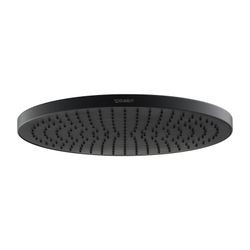 Duravit Kopfbrause, Mattschwarz, Kunststoff, MinusFlow, Rund, d. Kopfbrause 230mm... DURAVIT-UV0662017046 4067116113907 (Abb. 1)