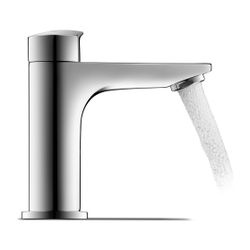 Duravit No.1 Standventil Chrom, 5,5l/min, 90mm Ausladung, 132mm Höhe, Strahlforme... DURAVIT-N11080002010 8000177315923 (Abb. 1)