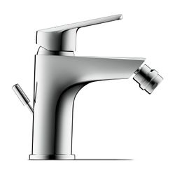Duravit No.1 Einhebel-Bidetmischer, Chrom, 5l/min, mit Garnitur, Ausladung 123mm,... DURAVIT-N12400001010 8000177315916 (Abb. 1)