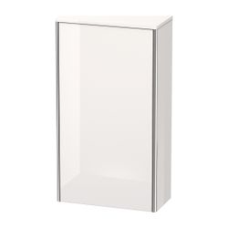 Duravit XSquare Halbhochschrank wandh.Dekor 236x500x896mm Weiß Hochglanz, 1 Tür L,... DURAVIT-XS1303L2222 4053424569901 (Abb. 1)