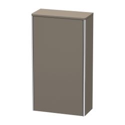 Duravit XSquare Halbhochschrank Dekor 236x500x896mm Flanell Grau SDM, 1 Tür L, 2 G... DURAVIT-XS1303L9090 4053424570242 (Abb. 1)