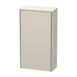 Duravit XSquare Halbhochschrank Dekor 236x500x896mm Taupe Matt, 1 Tür L, 2 Glas-FB... DURAVIT-XS1303L9191 4053424569871 (Abb. 1)