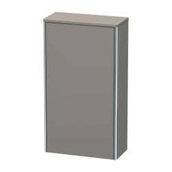Duravit XSquare Halbhochschrank Dekor 236x500x896mm Basalt Matt, 1 Tür R, 2 Glas-F... DURAVIT-XS1303R4343 4053424570600 (Abb. 1)