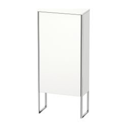 Duravit XSquare Halbhochschrank Dekor 236x500x1136mm Mattweiß, 1 Tür L, 2 Glas-FB ... DURAVIT-XS1304L1818 4053424571072 (Abb. 1)