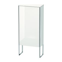 Duravit XSquare Halbhochschrank steh. Dekor 236x500x1136mm Weiß Hochglanz, 1 Tür L... DURAVIT-XS1304L2222 4053424571195 (Abb. 1)