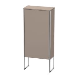Duravit XSquare Halbhochschrank Dekor 236x500x1136mm Basalt Matt, 1 Tür L, 2 Glas-... DURAVIT-XS1304L4343 4053424571157 (Abb. 1)