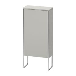 Duravit XSquare Halbhochschrank Dekor 236x500x1136mm Betongrau Matt, 1 Tür R, 2 Gl... DURAVIT-XS1304R0707 4053424571126 (Abb. 1)
