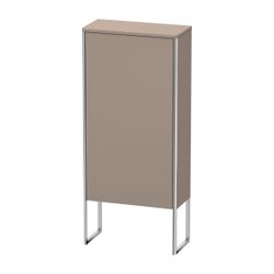 Duravit XSquare Halbhochschrank Dekor 236x500x1136mm Basalt Matt, 1 Tür R, 2 Glas-... DURAVIT-XS1304R4343 4053424571164 (Abb. 1)