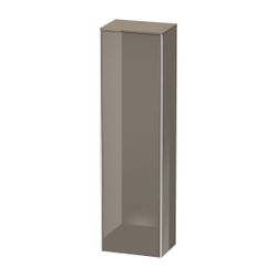 Duravit XSquare Hochschrank Lack 356x500x1776mm Flanell Grau HG, 1 Tür R, Grifflos... DURAVIT-XS1313R8989 4053424574899 (Abb. 1)