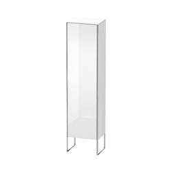 Duravit XSquare Hochschrank Dekor 356x500x2016mm Taupe SM, 1 Tür L, Grifflos, 4 Gl... DURAVIT-XS1314L8383 4067116058833 (Abb. 1)