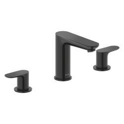 Duravit Wave 3-Loch Waschtischarmatur Keramikmischsystem, ohne Zugstange, Mattsch... DURAVIT-WA1060005046 4067116105421 (Abb. 1)