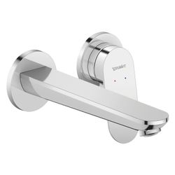Duravit Wave Einhebel-Waschtischmischer, Chrom, 5l/min, Hebelgriff, Ausladung 202... DURAVIT-WA1070004010 4067116105452 (Abb. 1)