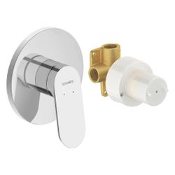 Duravit Wave Einhebelmischer Unterputz Set, 1 Verbraucher, Chrom, 1 Verbraucher, ... DURAVIT-WA4210007010 4067116105599 (Abb. 1)