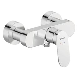 Duravit Wave Einhebel-Brausemischer Aufputz, Chrom, 24l/min, S-Anschlüsse, 1/2", ... DURAVIT-WA4230000010 4067116105728 (Abb. 1)