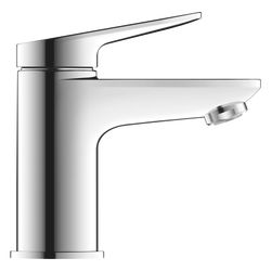 Duravit Wave Einhebel-Waschtischmischer S MinusFlow, Chrom, 3l/min, Hebelgriff, A... DURAVIT-WA1012002010 4067116105193 (Abb. 1)