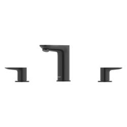 Duravit Wave 3-Loch Waschtischarmatur Keramikmischsystem, ohne Zugstange, Mattsch... DURAVIT-WA1060005046 4067116105421 (Abb. 1)