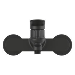 Duravit Wave Einhebel-Wannenmischer Aufputz, Mattschwarz, 25l/min, S-Anschlüsse, ... DURAVIT-WA5230000046 4067116105865 (Abb. 1)