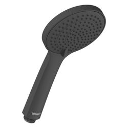 Duravit Handbrause, Mattschwarz, MinusFlow, d. 110mm, Strahlart SoftRain, Rain, I... DURAVIT-UV0652015046 4067116113785 (Abb. 1)