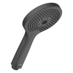 Duravit Handbrause, Mattschwarz, MinusFlow, d. 120mm, Strahlart Rain, Pulse, Mono... DURAVIT-UV0652017046 4067116113822 (Abb. 1)