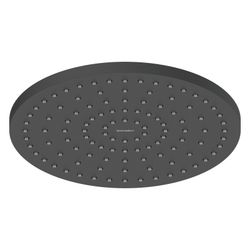 Duravit Kopfbrause, Mattschwarz, Kunststoff, MinusFlow, Rund, d. Kopfbrause 250mm... DURAVIT-UV0662018046 4067116113945 (Abb. 1)