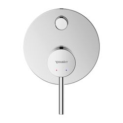 Duravit Circle Einhebelmischer Unterputz Set, 2 Verbraucher, Chrom, Wanneneinlauf... DURAVIT-CE4210008010 4067116104523 (Abb. 1)