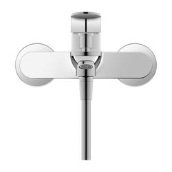 Duravit Wave Einhebel-Wannenmischer Aufputz, Chrom, S-Anschlüsse, 1/2", Stichmaß ... DURAVIT-WA5230000010 4067116105841 (Abb. 1)