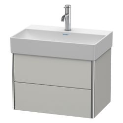 Duravit XSquare Waschtischunterbau wandhäng. 390x584x397mm Compact, Betongrau Matt... DURAVIT-XS416700707 4053424526003 (Abb. 1)