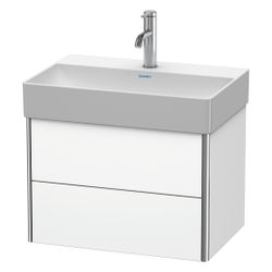 Duravit XSquare Waschtischunterbau wandhäng. 390x584x397mm Compact, Mattweiß, Grif... DURAVIT-XS416701818 4053424525983 (Abb. 1)