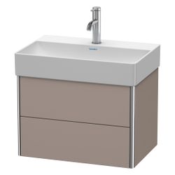 Duravit XSquare Waschtischunterbau wandhäng. 390x584x397mm Compact, Basalt Matt, G... DURAVIT-XS416704343 4053424526027 (Abb. 1)