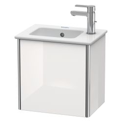 Duravit XSquare Waschtischunterbau wandhäng. 289x410x400mm, L, Eiche Mattschwarz, ... DURAVIT-XS4170L1616 4063382136497 (Abb. 1)